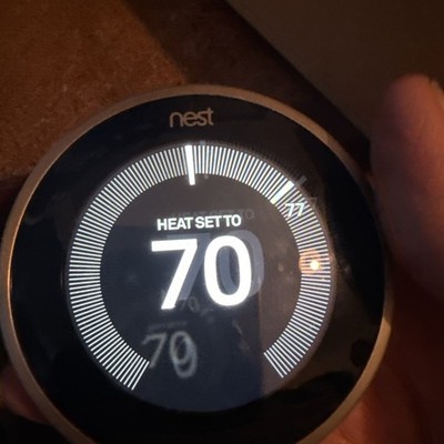 Google Nest Learning Thermostat (3rd Gen) - Polished Obsidian [CE911542]