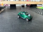 Hot Wheels redline Custom Volkswagen Beetle  in US  GREEN & WHITE INTERIOR
