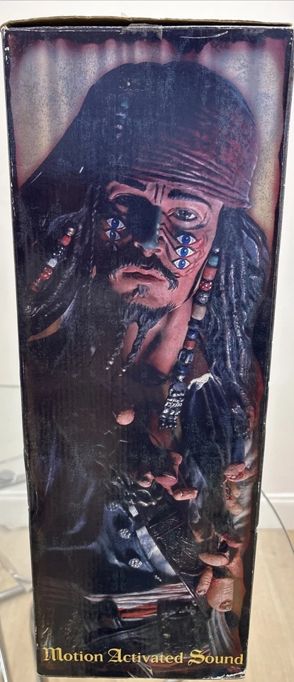 NECA Talking 18” Caníbal Jack Piratas del Caribe Hombre Muerto Nuevo Foto 2 de 4
