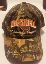 "Nobody Beats Morrell" #1 Eternity Targets Adjustable Camo Hunting Hat Cap "