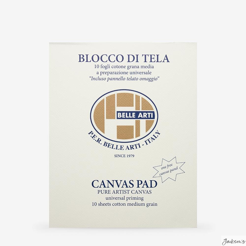 Belle Arti Canvas Pad Acrylic Primed Cotton 30x40cm Painting Panel Included