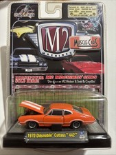 Castline M2 Machines 164 Diecast 1970 Oldsmobile Cutlass 442 New In Package