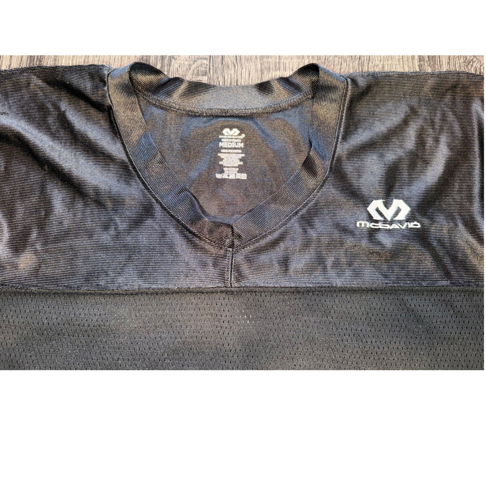 McDavid Black Compression Mesh Practice Jersey Me… - image 3