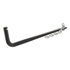 CURT 17063 MV Round Bar Weight Distribution Hitch 10-14k lbs Capacity, Black  612314170630
