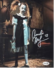 Amelie McLain signed 8x10 Photo Little Pale Girl Terrifier 2 JSA Authentication