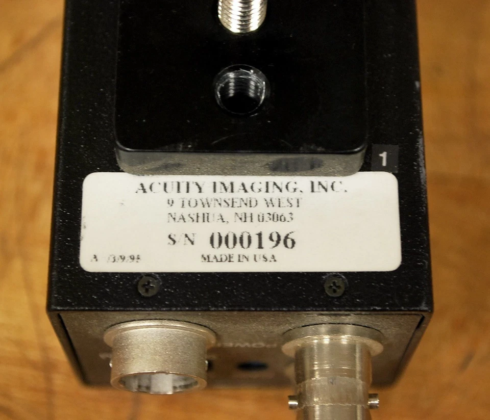 Acuity CM4000 B/W Camera - USED - Image 3 of 4