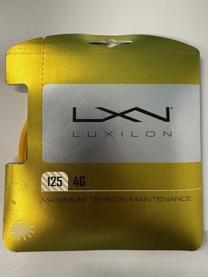 Luxilon 4G  125 (17 Guage) Tennis String - Brand New