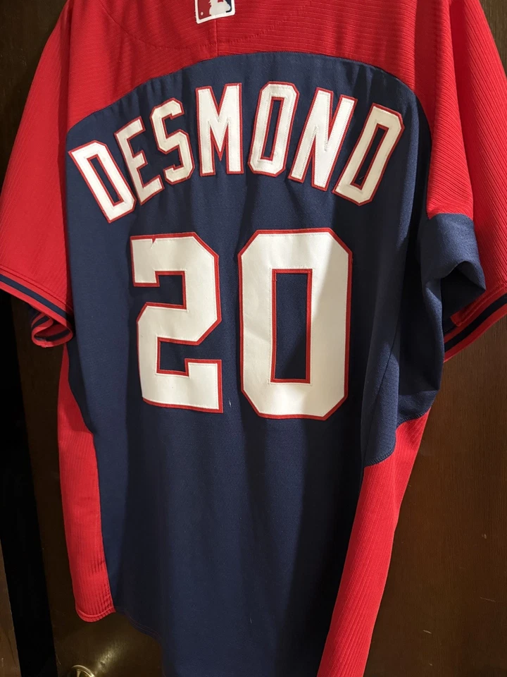 Majestuosa camiseta de Ian Desmond de los Nacionales de Washington talla 48 Foto 2 de 3