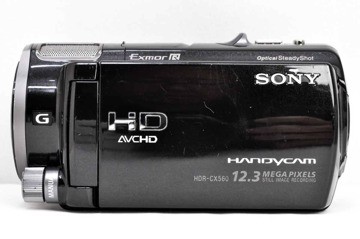 Sony HDR-CX560V 64GB Handycam Camcorder Full HD 1080p 12x Optical