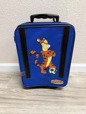 Vintage Y2K Disney Tigger Soccer Roller Suitcase Y2K Winnie The Pooh Rare