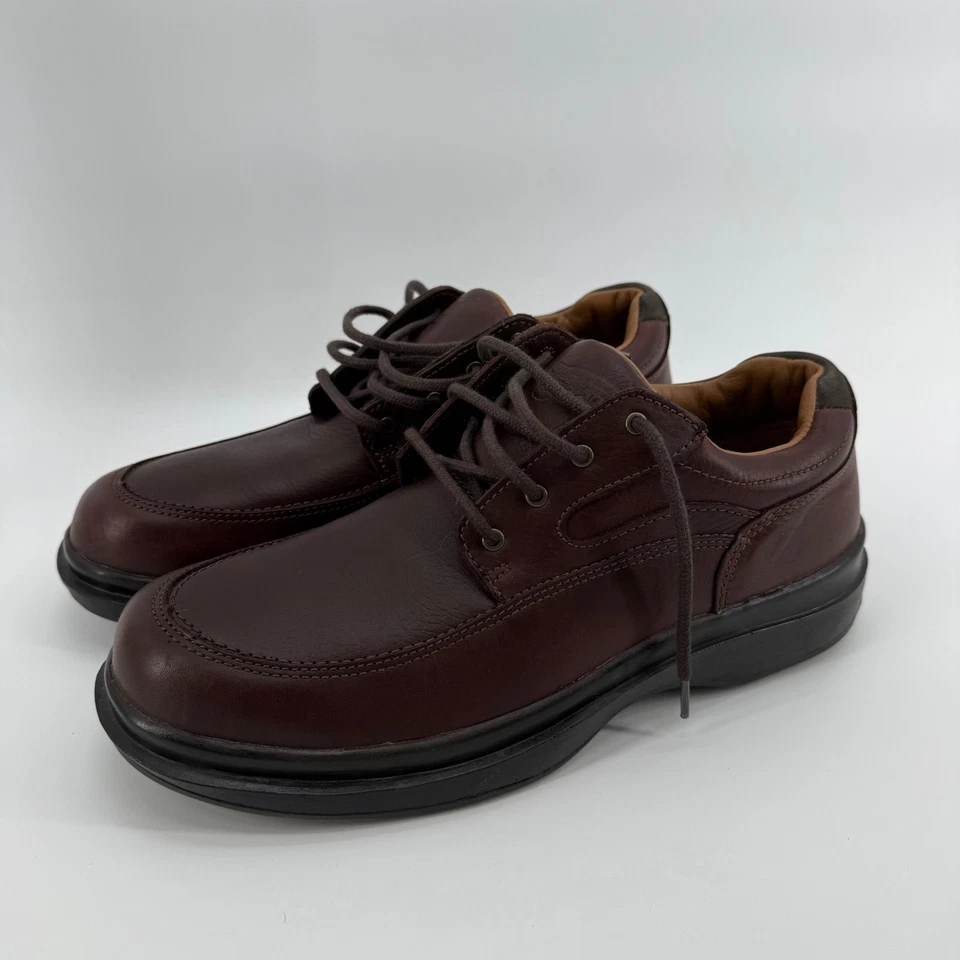 Zapatos de Trabajo Oxford Red Wing 8637 Hechos en EE. UU. Cuero Marrón Resistentes al Deslizamiento para Hombres 11 Foto 2 de 4