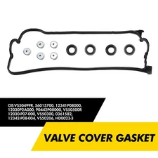For 1992-95 HONDA CIVIC DEL SOL Si 1.6L D16Z6 VS50500R Engine Valve Cover Gasket