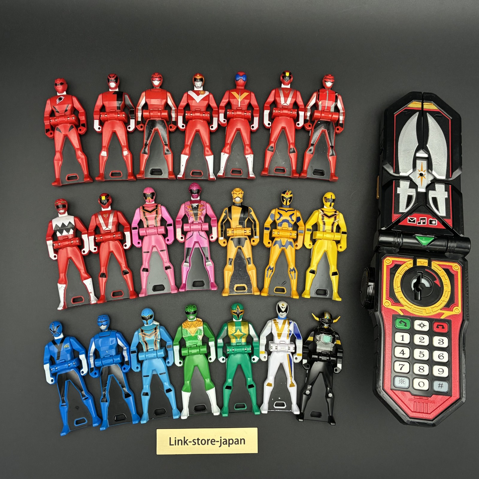 Power Rangers Gokaiger DX Mobirates Morpher Bandai Ranger Key Set