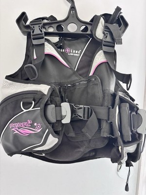 Aqua Lung By Seaquest Pearl i3 XS Scuba Diving Vest Adjustable Straps Knife