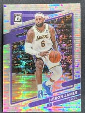 Lebron James 2021-22 Panini Donruss Optic Silver Pulsar Prizm #41