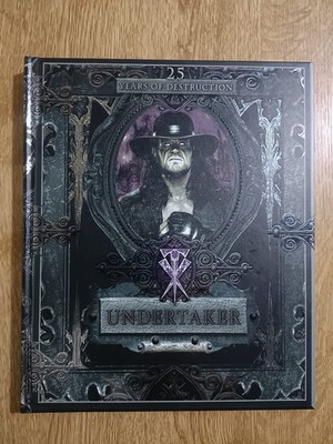 UNDERTAKER: 25 Years of Destruction by Kevin Sullivan and Games Brady WWE Books 