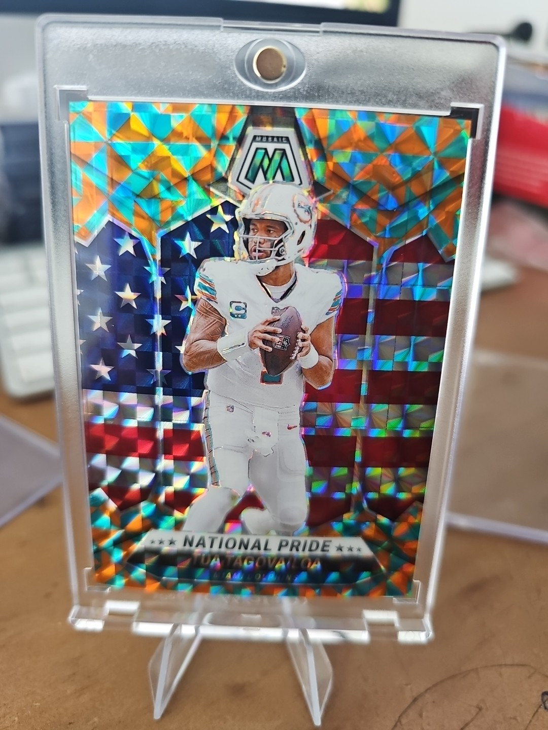 2024 Mosaic National Pride Tessellation #251 Prizm /15 CASE HIT  Tua Tagovailoa