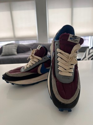 Nike LDWaffle Sacai x Undercover Night Maroon DJ4877-600 Size 10.5 Pre-Owned