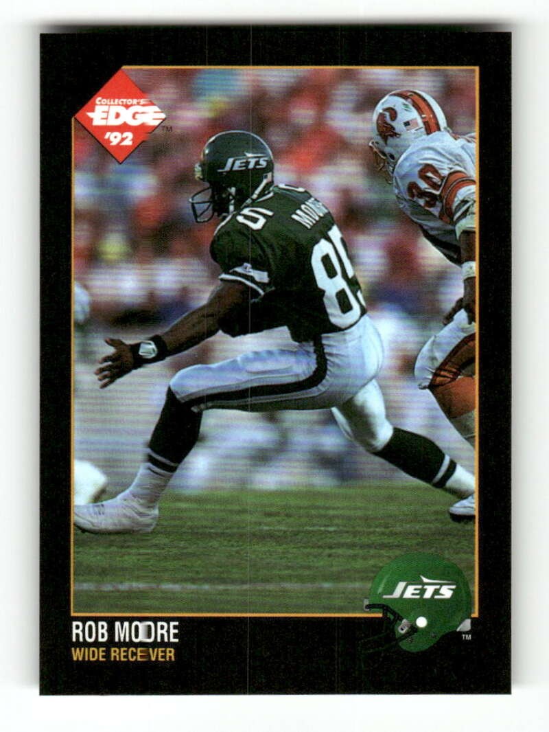 1992 Collector's Edge #122 Rob Moore NM-MT NY Jets BXCP17
