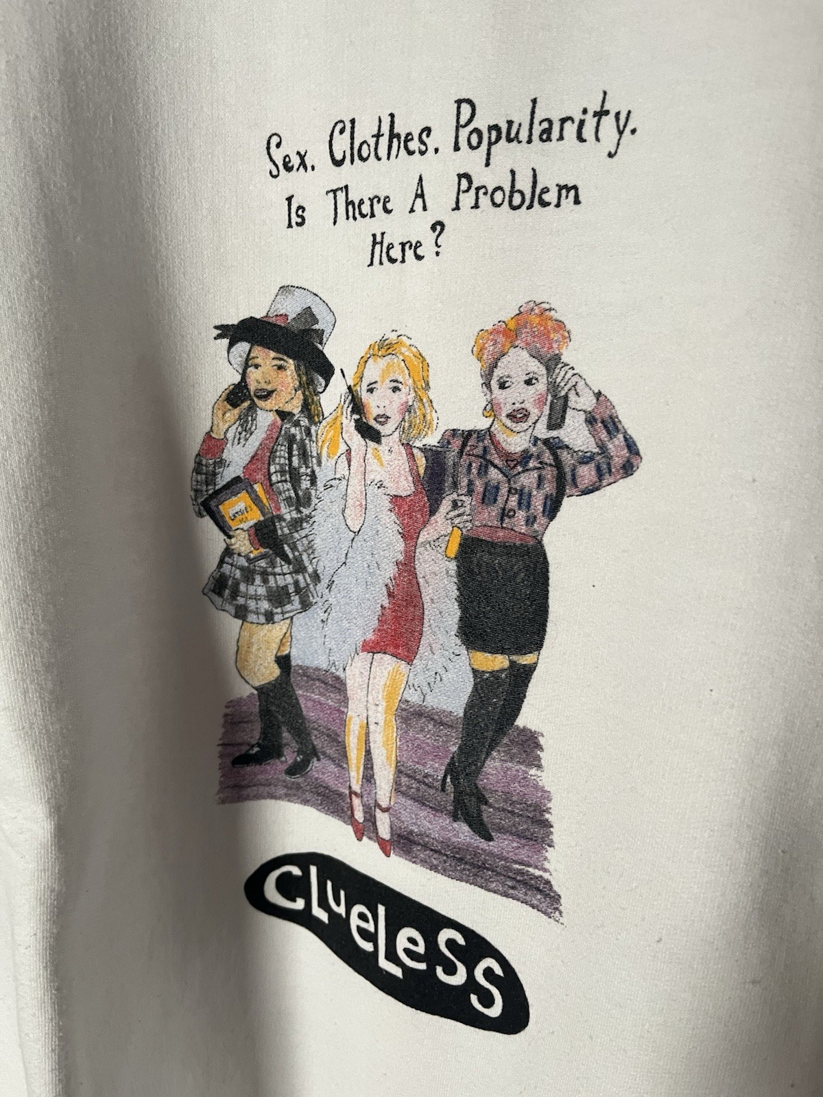 Clueless Sweatshirt Lotties Skate Shop Size Xl image 2