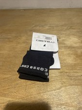 Castelli Rosso Corsa Pro 15 Socks Black Size Sm