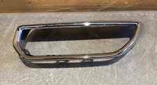 2024 AUDI Q5 LEFT PASSENGER REAR BUMPER EXHAUST LOWER CHROME TRIM 80A807833F