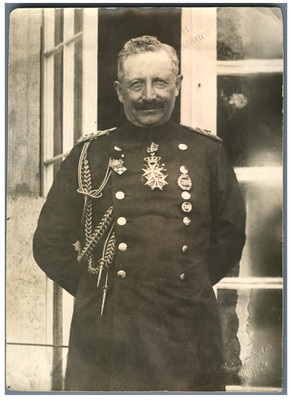 Deutschland,Letztes Portrait Kaiser Wilhelms II Vintage Silberdruck,Frédéric