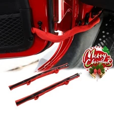 Door Limiting Check Straps Wire Protect Harness for Jeep Wrangler JK JL JT 07-23