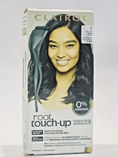 Clairol Permanent Root Touch Up #2 Matches Black Shades 0% Amonia