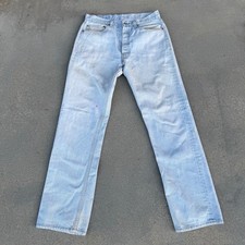 Vintage Levi's 501 Button-Fly Jeans Made in USA W38 L36 — listing 2