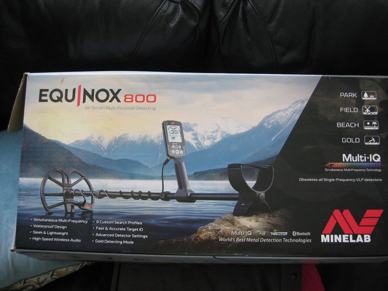 Minelab Equinox 800 Metal Detector Free Shipping