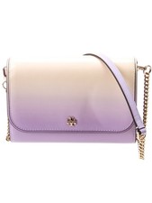 Tory Burch Patent Leather Emerson Chain Cross...