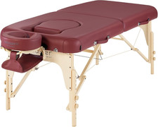 Master Massage 30'' Eva Portable Pregnancy Massage Table for Female Clients and