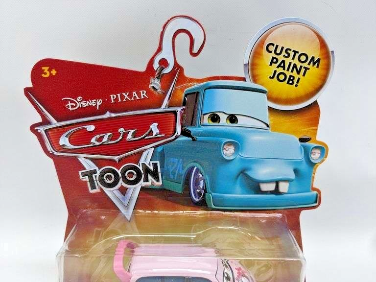 ミニカー CARS TOON BYE BYE KAR 28 Disney Pixar Cars Toon BYE BYE CAR 28 Goodbye Kar Pink Tokyo Mater