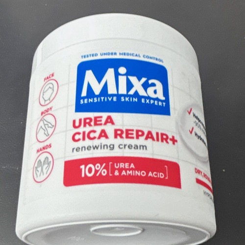Mixa Urea Cica Repair+ 10% Urea Glycine Moisturising Cream 400ml