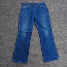 VTG Wrangler 945DEN Mens Cowboy Cut Regular Fit Jeans Tag 36x31 35x30 USA 80s
