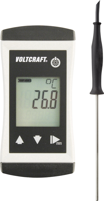 4085650 Voltcraft VOLTCRAFT PTM-110 Temperatur-Messgerät -70 bis 250 °C Fühler-T
