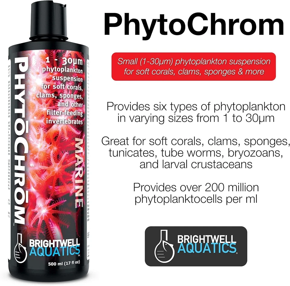 Brightwell Aquatics PhytoChrom - Suspensión concentrada de fitoplancton 250 ml  Foto 2 de 4