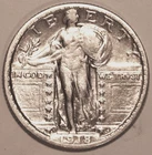 1918-S Standing Liberty Quarter - AU - #4659D FREE SHIPPING