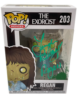 Linda Blair The Exorcist Regan Signed Funko Figure Autograph Beckett