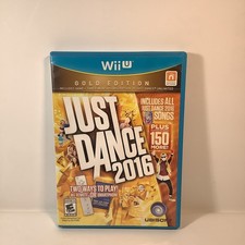 Just Dance 2016: Gold Edition (Nintendo Wii U, 2015) CIB Complete