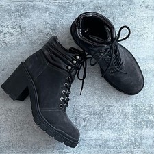 Marc Fisher Velima Mixed Media Boots 9