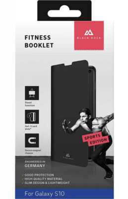 Black Rock Fitness Booklet Samsung Galaxy S10 Schutz Hülle Cover Case Tasche C09