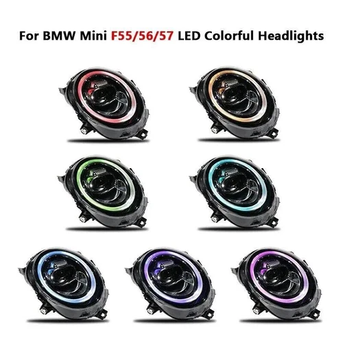 Headlights suitable for BMW mini F55 F56 F57 LED upgrade - Picture 6 of 8
