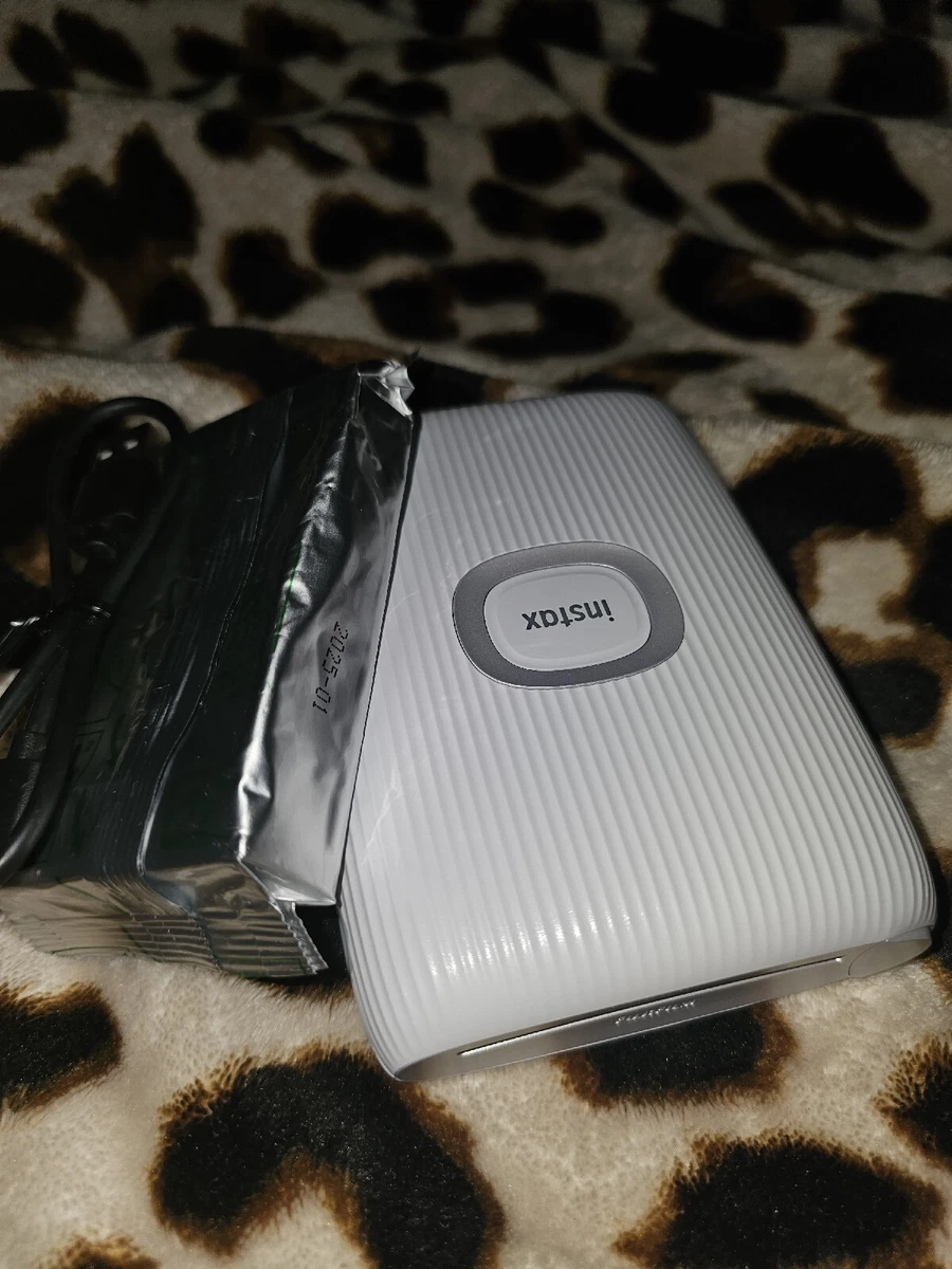 Fujifilm Instax Mini Link 2 Smartphone Printer - Clay White Brand New