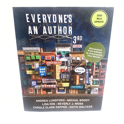 Everyone's an Author: 2021 MLA Update Third Edition Paperback No Ebook