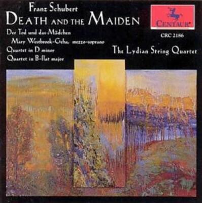 SCHUBERT/WESTBROOK-GEHA/LYDIAN STRING QUARTET: STRING QUARTETS 8 & 13 - CD
