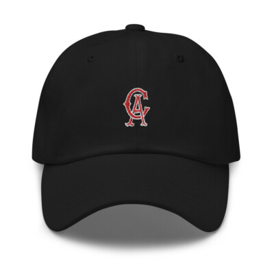 Los Angeles Angels Retro Minimalist Design Embroidered Dad Hat