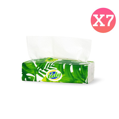 Ordentliches Küchenpapier Handtuch 2-lagig 75 Blatt - 7er Pack (525 Blatt)
