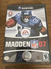 Madden NFL 07 (Nintendo GameCube, 2006) - Tested - Manual Included